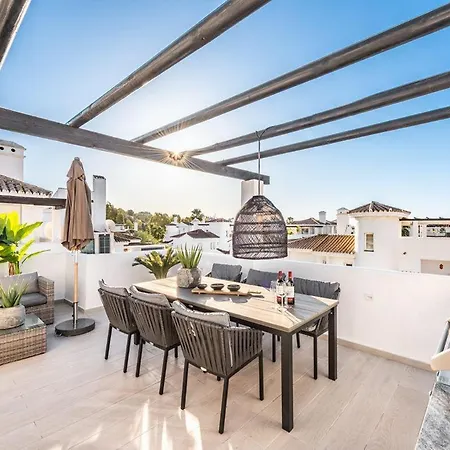 Apartamento Naranjos New Scandinavian Style Duplex Penthouse Within Walking Distance To Puerto Banus