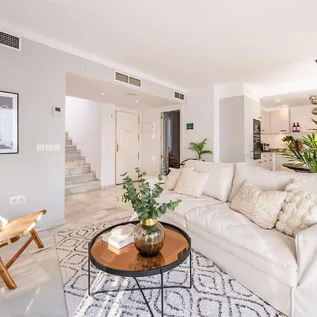 Naranjos New Scandinavian Style Duplex Penthouse Within Walking Distance To Puerto Banus Marbella
